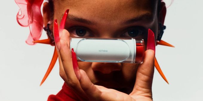 Nur die Ladehülle der Kopfhörer «Nothing Ear (stick)» wurde bisher gezeigt. Nothing Ear (stick) Kopfhörer