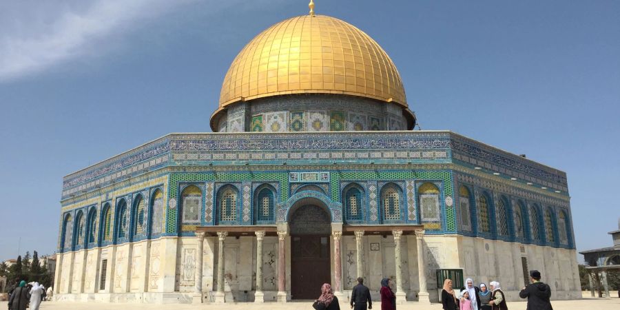 Die Al-Aqsa-Moschee auf dem Tempelberg in Jerusalem - ein muslimisches, kein jüdisches Gotteshaus.