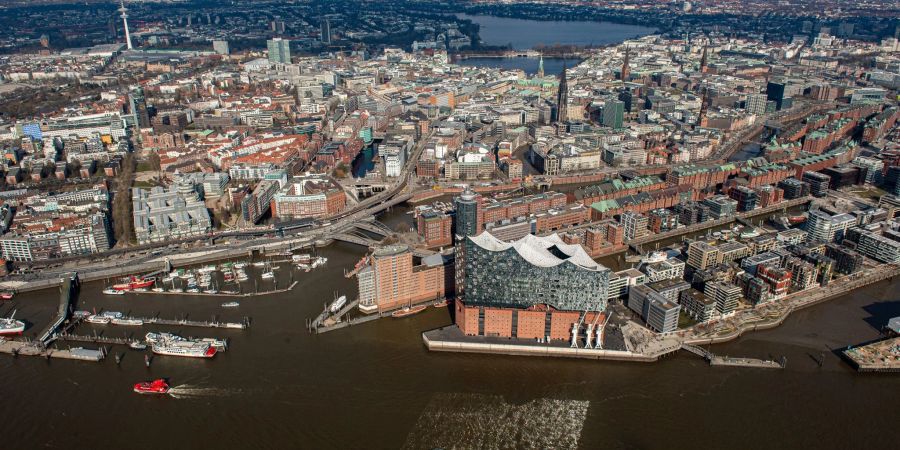 Hamburg erreicht im «Smart-City-Ranking» den ersten Platz.