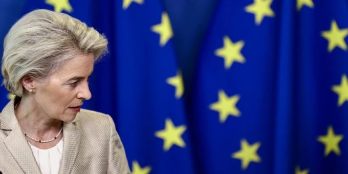 Von der Leyen in Brüssel. Von der Leyen