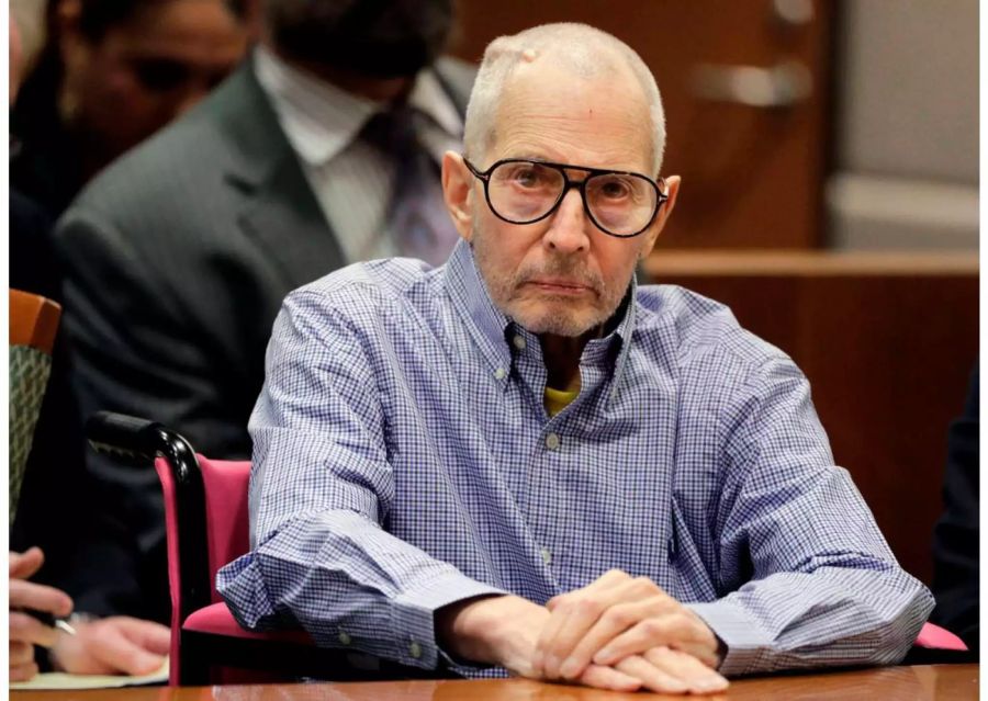 Robert Durst bei einer Anhörung in einem Gerichtssaal in Los Angeles.