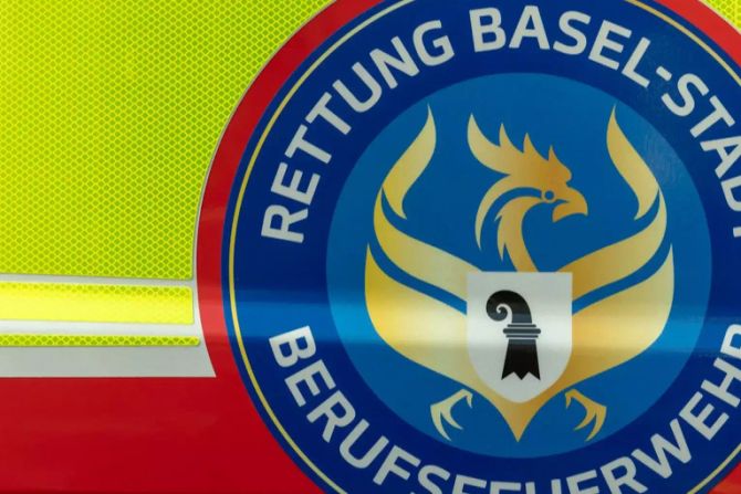 Das Logo der Berufsfeuerweht Basel-Stadt.