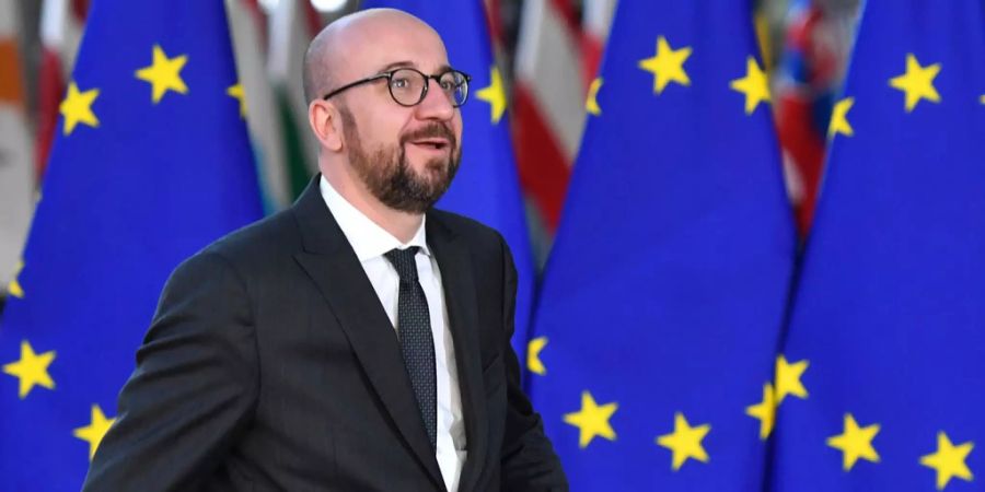 Charles Michel, Premierminister Belgien.