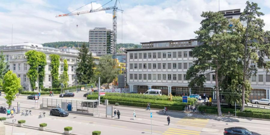 Das USZ Kernareal West des Universitätsspital Basel.