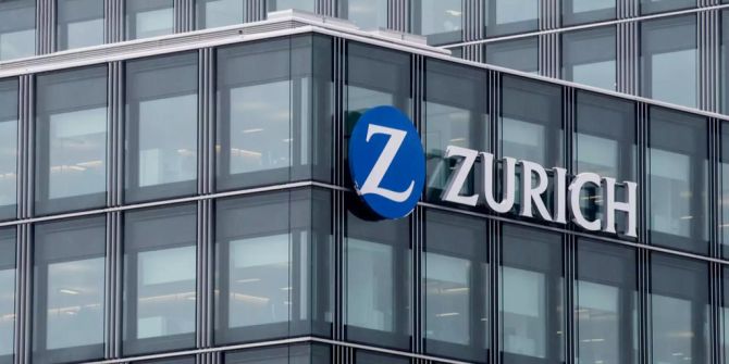 Das Gebäude der Zurich Versicherung.