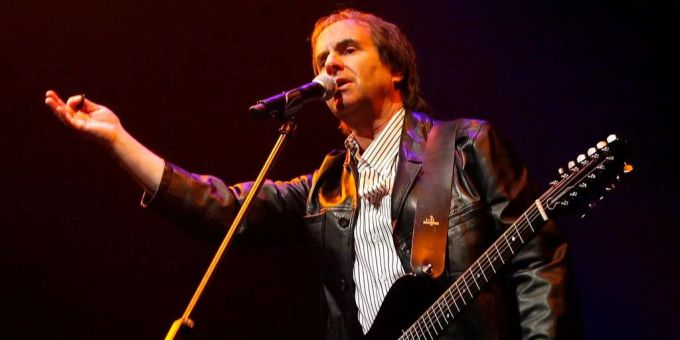 Der Sänger Chris de Burgh im Hallenstadion Zürich. Der Sänger Chris de Burgh im Hallenstadion Zürich.