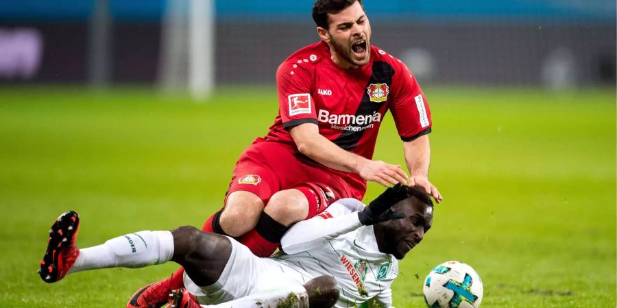 Leverkusen bringt Bremen zu Fall.