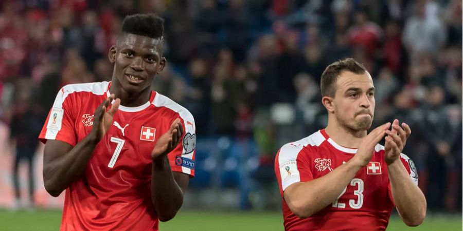 Breel Embolo will auch in der Nati wieder jubeln – muss aber ohne Shaqiri auskommen, der eine Verletzung auskuriert.