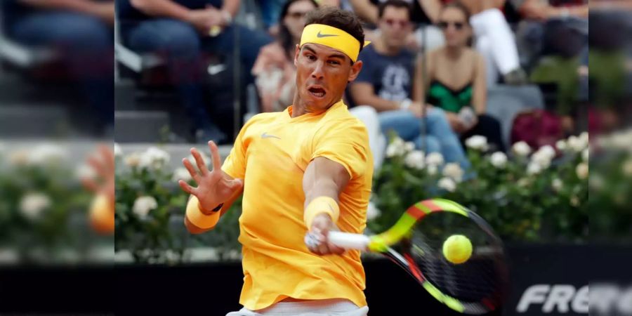 Rafael Nadal steht im Final von Rom.