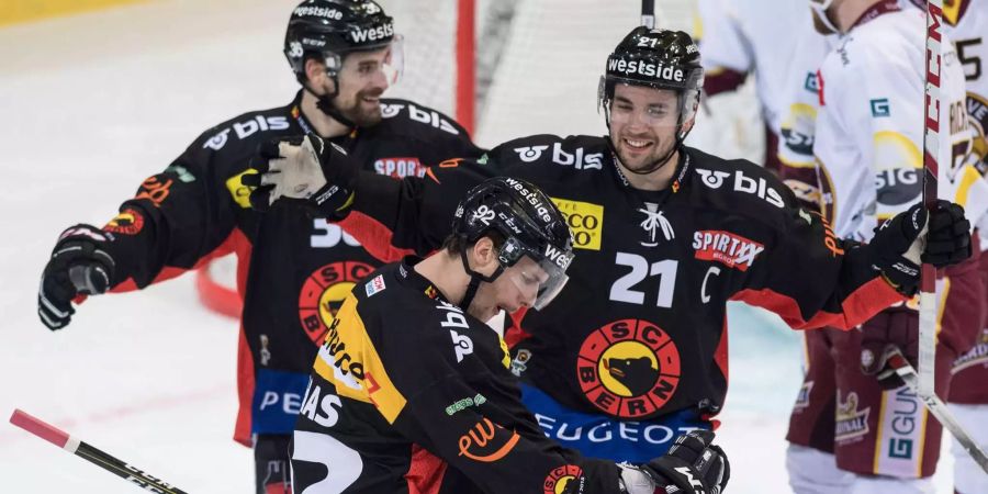 Auch die Berner setzten sich im Viertelfinal durch – 4:1 gegen Servette.