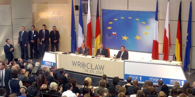 Hier fand das Polit-Treffen 2003 in Polen statt. Hier fand das Polit-Treffen 2003 in Polen statt.