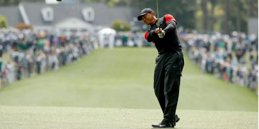 Superstar Tiger Woods spielte am Finaltag eine 69-Runde.