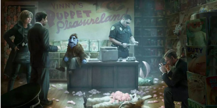 Der Film «The Happytime Murders» parodiert das Leben der Puppen, abseits der kinderfreundlichen Fernsehsendungen.