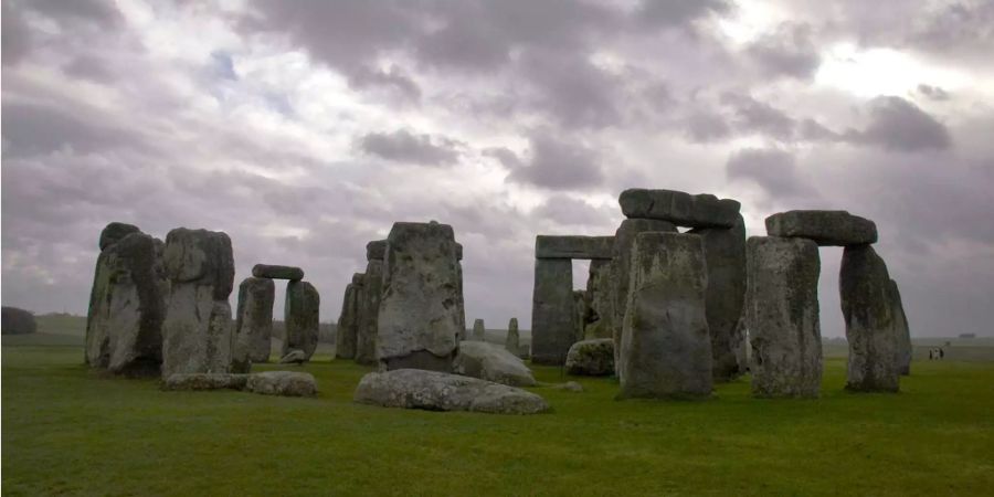 Das Bauwerk Stonehenge in England.