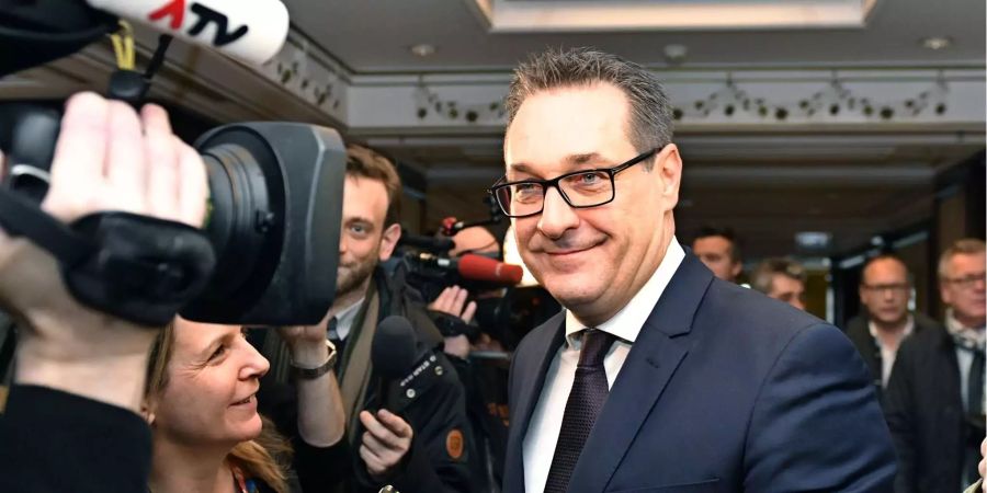 Der österreichische Vizekanzler Heinz-Christian Strache wurde Opfer eines Einbruchs.