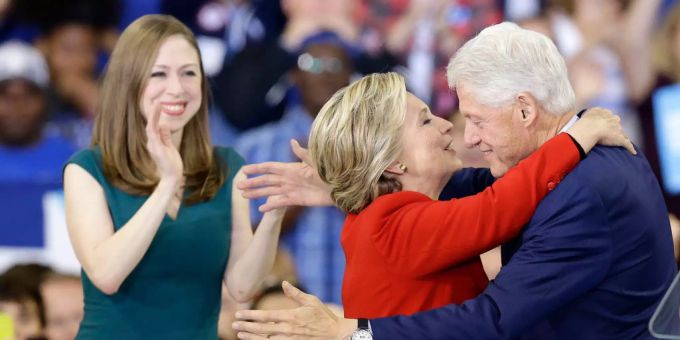Tochter bill clinton Bill Clinton