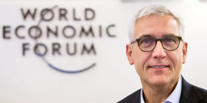Ulrich Spiesshofer trifft am diesjährigen WEF auf mehrere internationale Politiker. Ulrich Spiesshofer am WEF.
