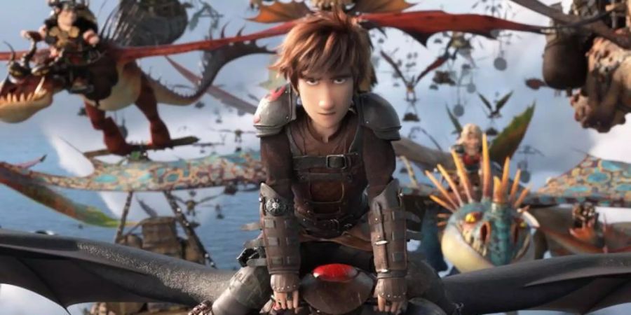 «Drachenzähmen leicht gemacht 3: Die geheime Welt» ist ganz oben im Ranking gelandet. Foto: Universal Pictures