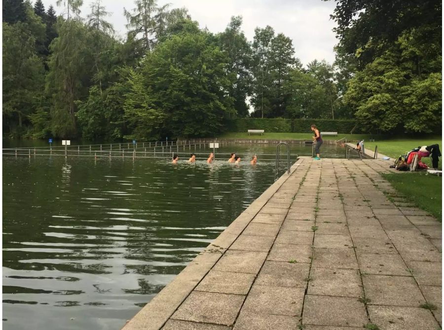 Aquafit in schönster Natur.