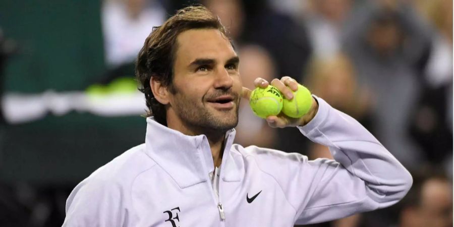 Spielt in dieser Woche am Rasen-Turnier in Stuttgart: Roger Federer.