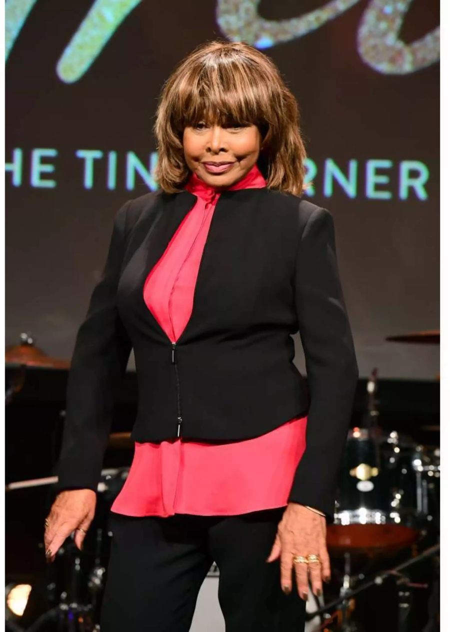 Stand nach acht Jahren wieder auf der Bühne: Tina Turner in London.