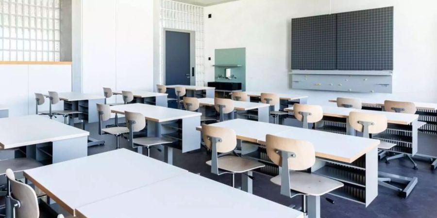 Ein Schulzimmer in Uster ZH.