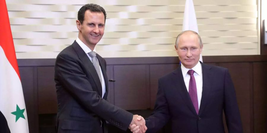 al-Assad Putin Ukraine Krieg