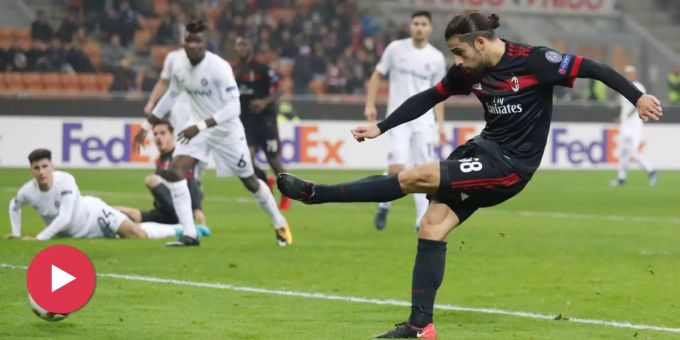 Nati-Verteidiger im Glück - Hier trifft Ricardo Rodriguez für Milan