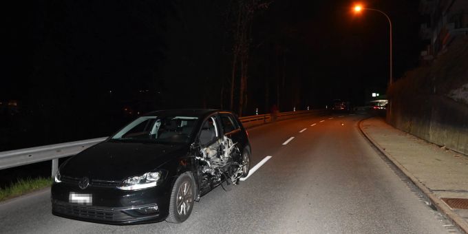 Degersheim SG: Kollision zwischen zwei Autos. Degersheim SG