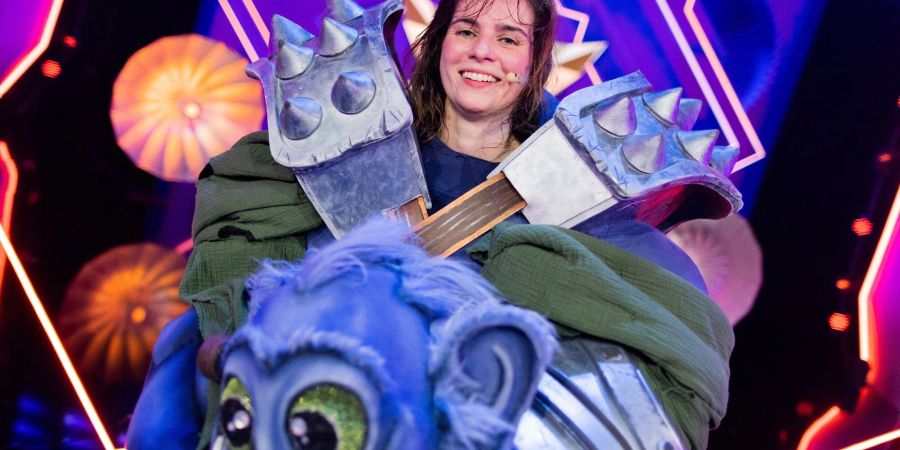 Nora Tschirner war der Ork bei «The Masked Singer».