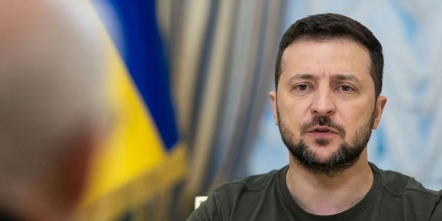Der ukrainische Präsident Wolodymyr Selenskyj
