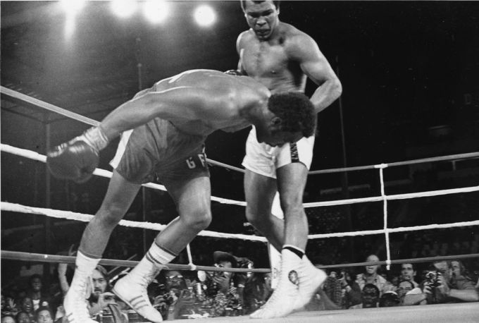 Muhammad Ali während des «Rumble in the Jungle» im Jahr 1974. Muhammad Ali