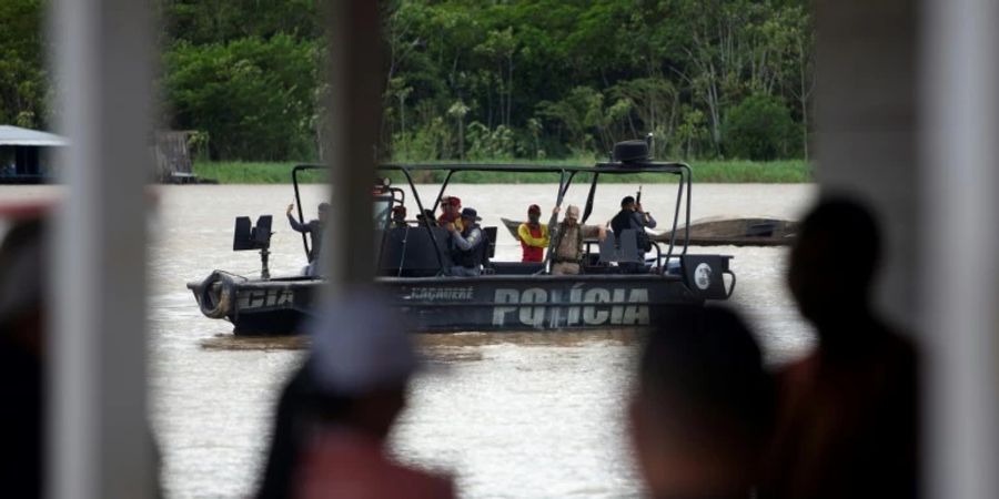 Suchaktion nach den Verschwundenen auf dem Amazonas