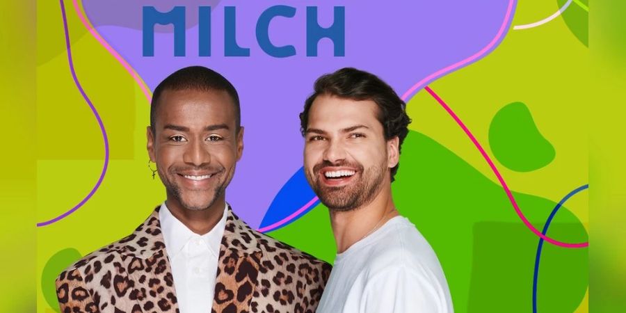 Moderator Tarik spricht in dem Podcast «Let's Talk Milch» mit Schauspieler Jimi Blue Ochsenknecht.