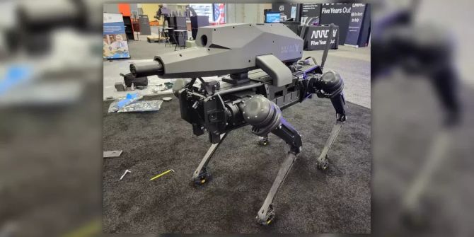 Ukraine Krieg roboter hund