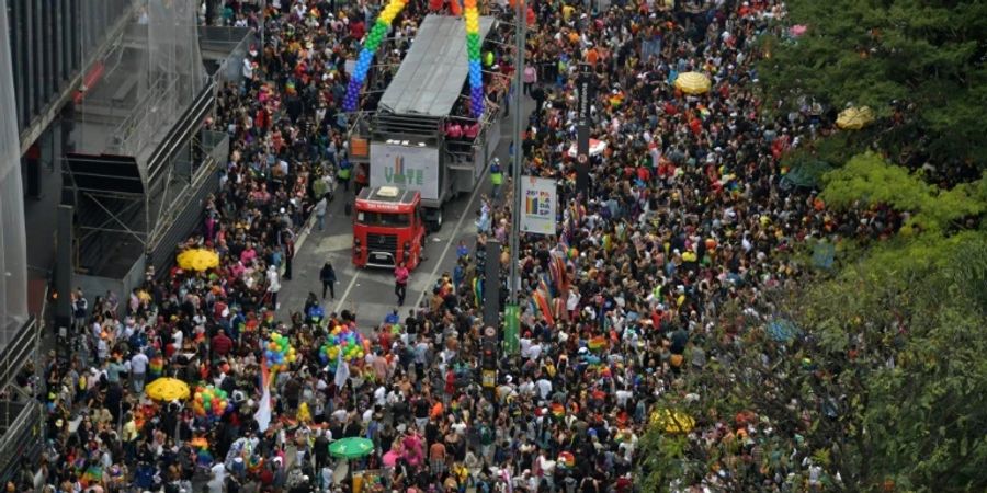 Pride-Parade in São Paolo