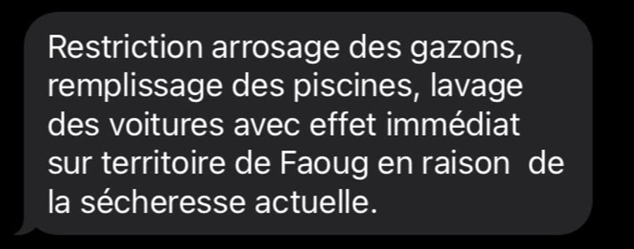 SMS Faoug