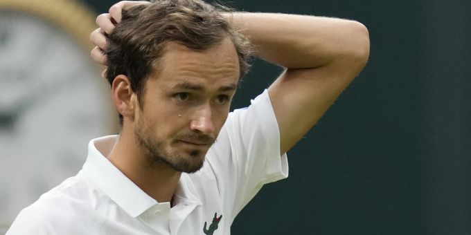 Daniil Medwedew konnte 2022 in Wimbledon nicht antreten. Daniil Medwedew Wimbledon