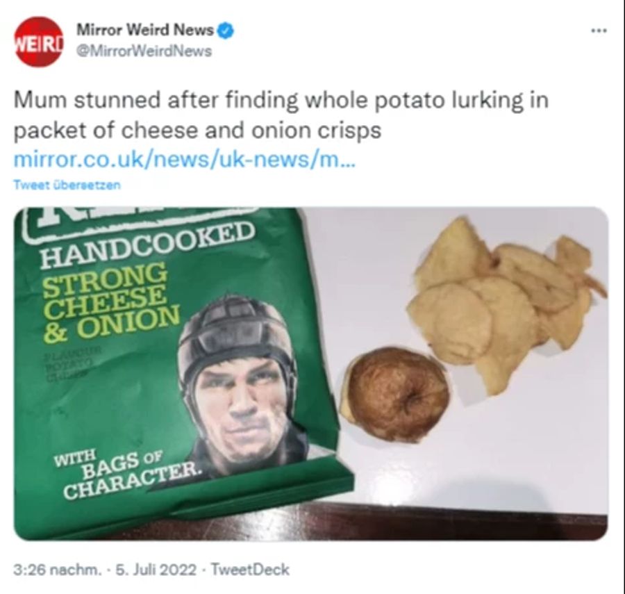 Chips Kartoffel