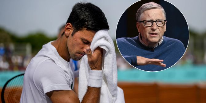 Novak Djokovic Bill Gates