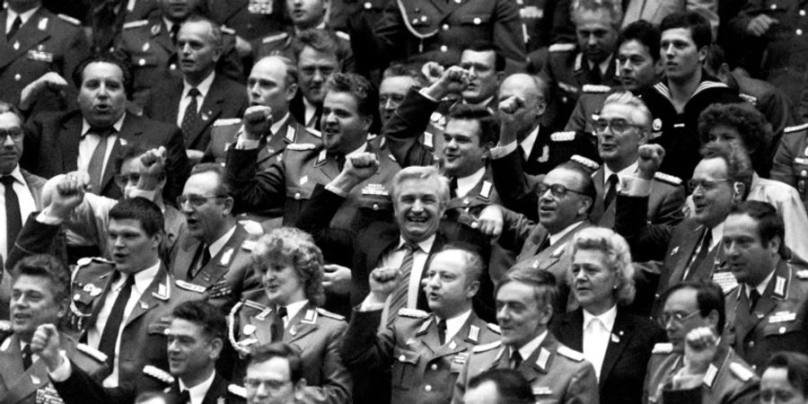 Parteikongress der SED 1986