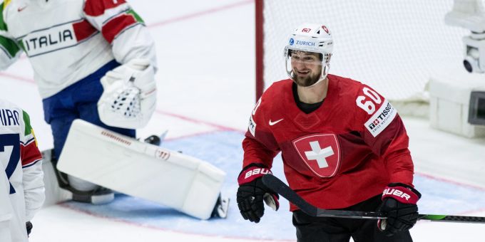 Tristan Scherwey reist von der Eishockey WM nach Hause. Tristan Scherwey Eishockey WM