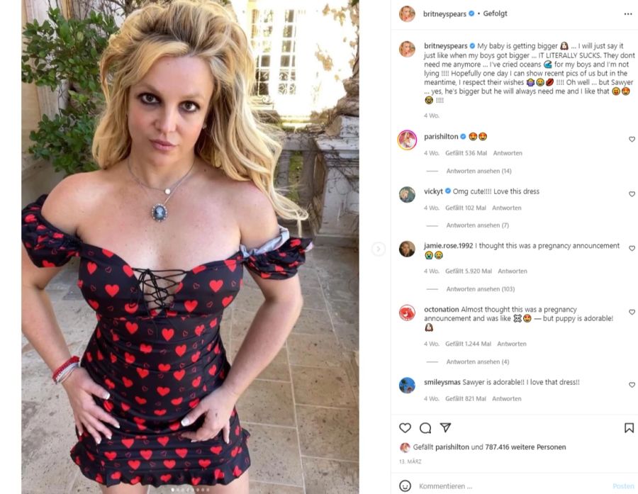 Britney Spears wird nochmals Mutter.