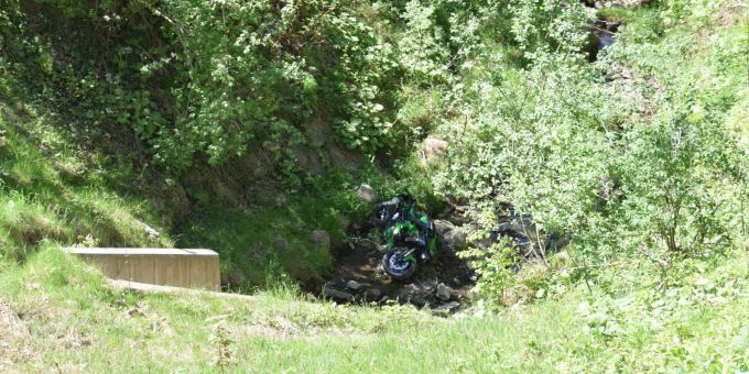Heiden AR: Motorradlenker bei Selbstunfall schwer verletzt Heiden AR: Motorradlenker bei Selbstunfall schwer verletzt