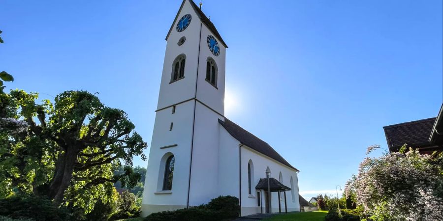 Die evangelisch-reformierte Kirche in Glattfelden.