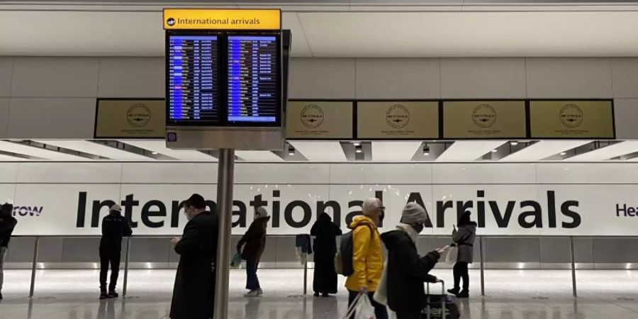 Keine Quarantäne mehr für ungeimpfte Deutsche in Grossbritannien. Foto: Kirsty O'connor/PA Wire/dpa