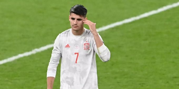 Alvaro Morata sieht sich nach dem EM-Halbfinal erneut mit Beleidigungen konfrontiert. Euro 2020 Alvaro Morata