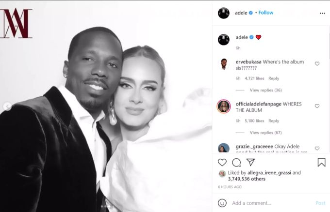 Adele strahlt mit ihrem neuen Lover um die Wette. adele