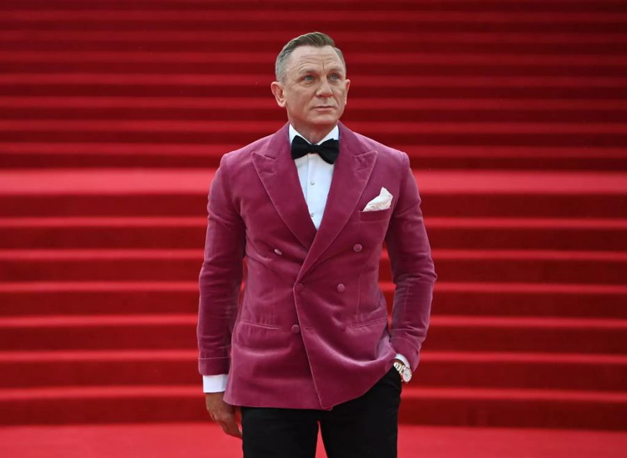 Schauspieler Daniel Craig schlüpfte ein letztes Mal in die Bond-Rolle.