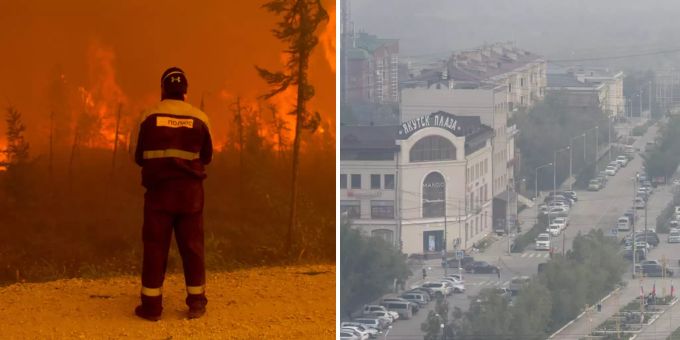 Die Feuer in Sibirien wüten fast unaufhaltsam. Hunderte Dörfer und Städte versinken im Rauch. Sibirien